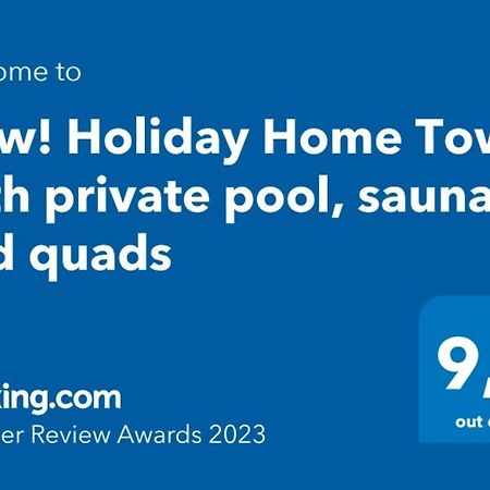 Holiday Home Tower With Private Pool, Sauna And Quads Smilcic Екстериор снимка