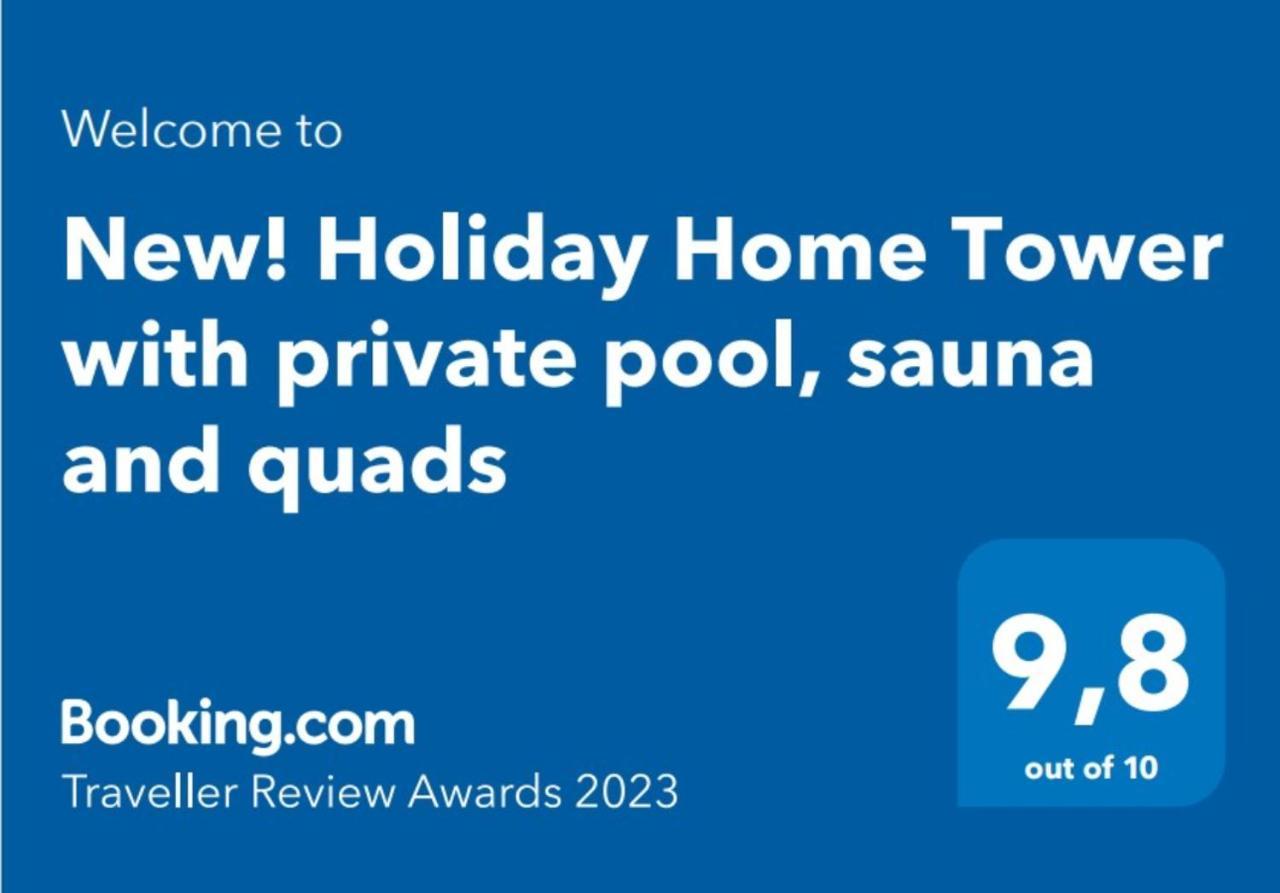 Holiday Home Tower With Private Pool, Sauna And Quads Smilcic Екстериор снимка